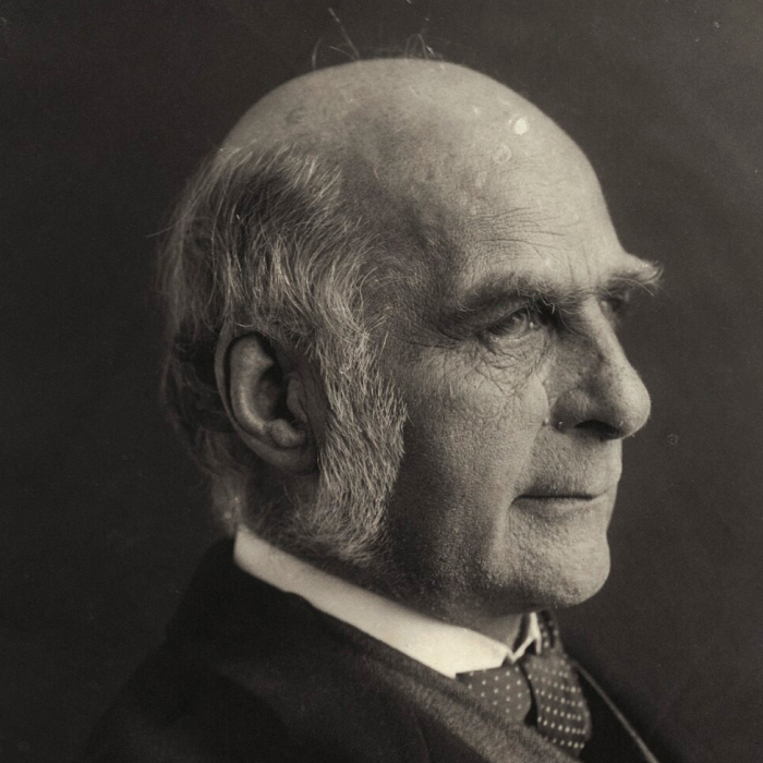 Francis Galton's portrait